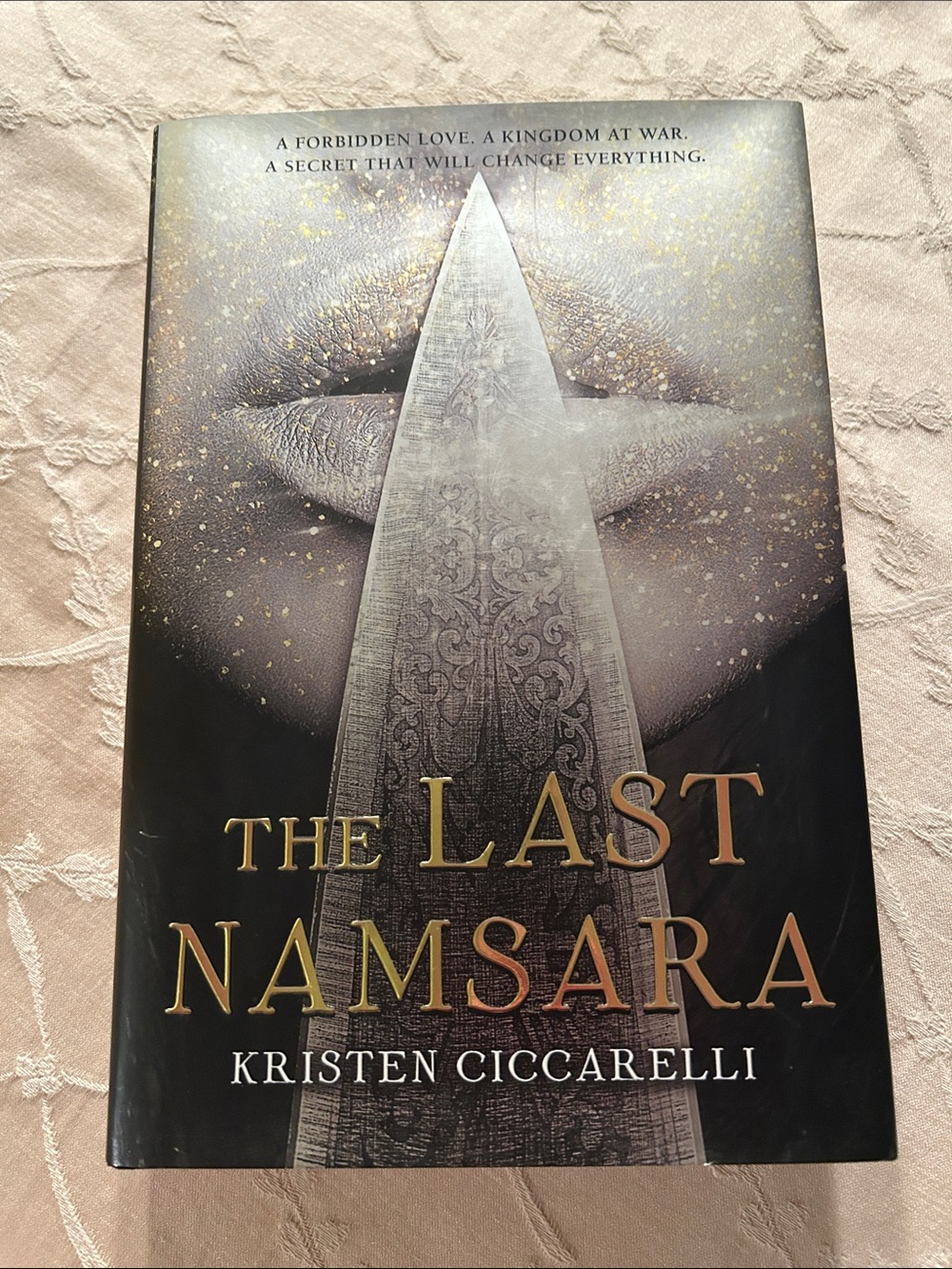 The Last Namsara by Kristen Ciccarelli Hardcover book